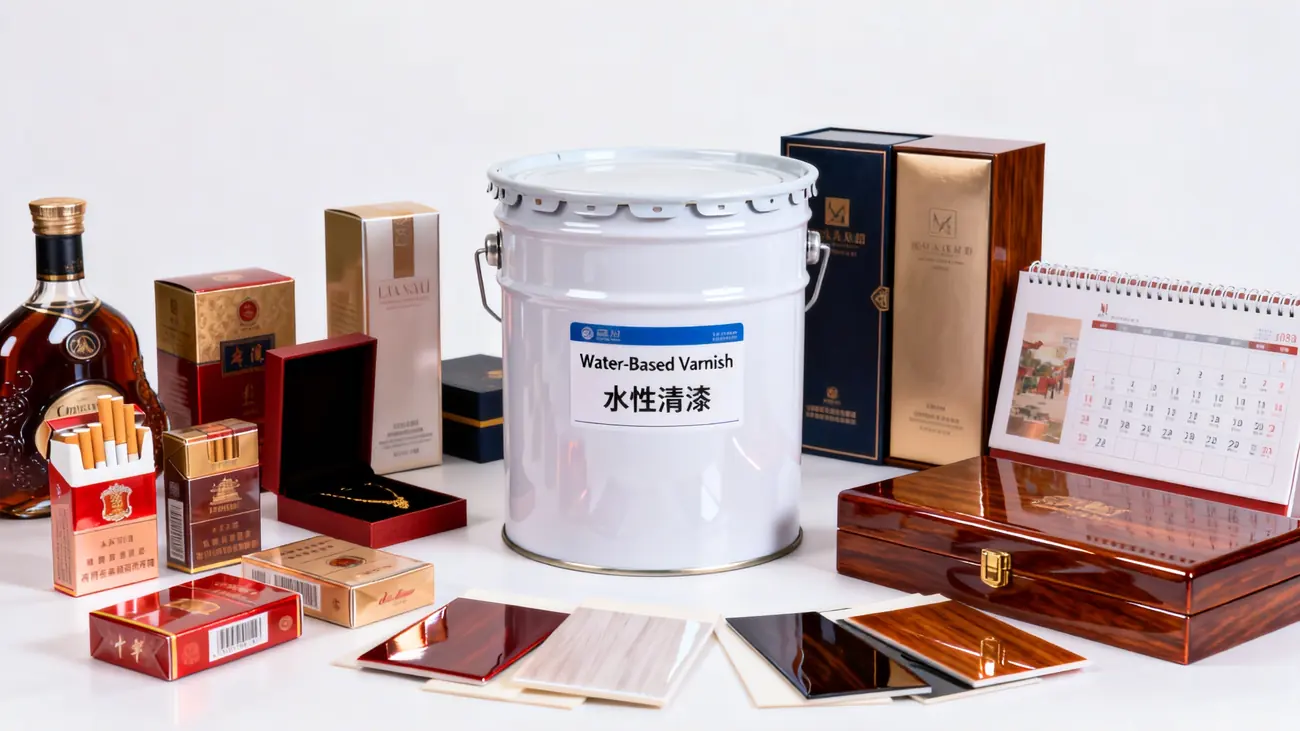 Water-based varnish